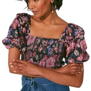 Cleobella Eva crop blouse in jolie S